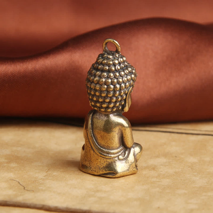 Buddha Mitgefühl Kupfer Schlüsselanhänger Anhänger Dekoration - image 4
