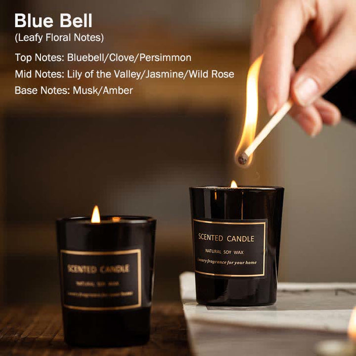 Blue Bell Pear Freesia Duft Meditation Gebet Duftende Aromatherapie Sojawachskerze - Blue Bell (Blumenduft) - image 2
