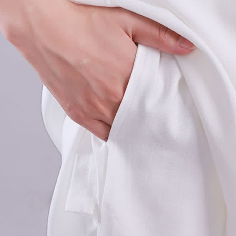 Tai Chi Qigong Meditation Gebet Spirituelle Zen Praxis Unisex Baumwoll-Leinen-Kleidungsset - image 6