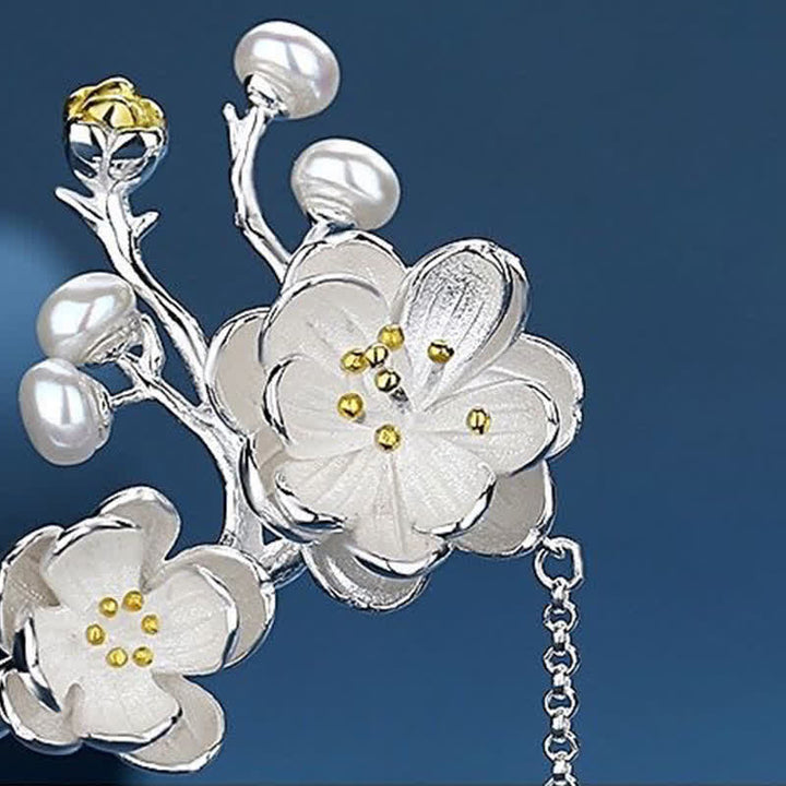 Pflaumenblüten-Schmetterlings-Liebes-Freiheits-Quasten-Haarnadel - image 5