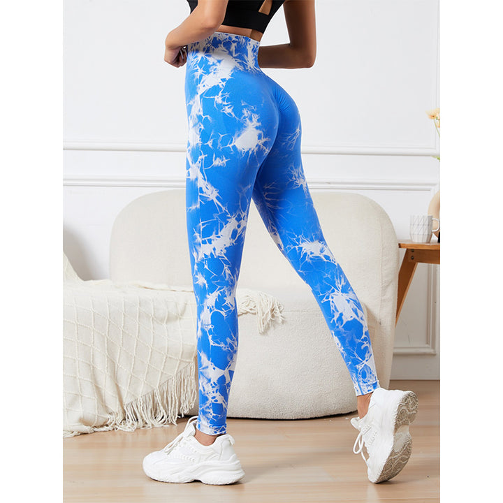 Buddha Stones Leggings für Sport, Fitness, Gymnastik, nahtlose Leggings mit hoher Taille, für Damen, Yogahose