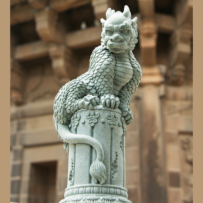 Buddha Stones, Feng Shui, stehend, sitzend, Drache, Erfolg, Glück, Heimdekoration - image 6