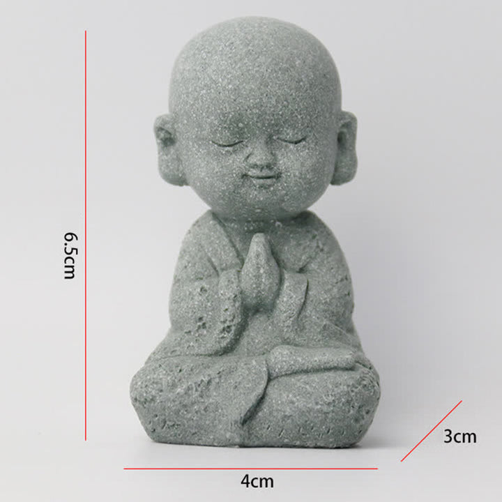 Buddha Stones, Meditation, Gebet, Mönch, Buddha-Statue, Gelassenheit, Heimdekoration - image 13