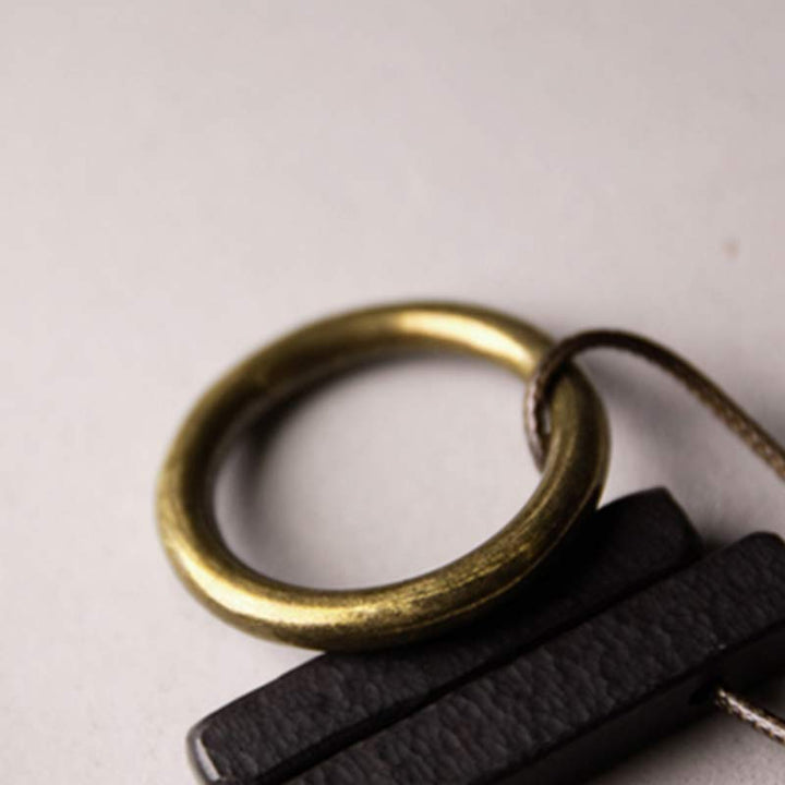 Buddha Stones, Zen-Kreis, Ebenholz, Erleuchtungs-Halsketten-Anhänger - image 9