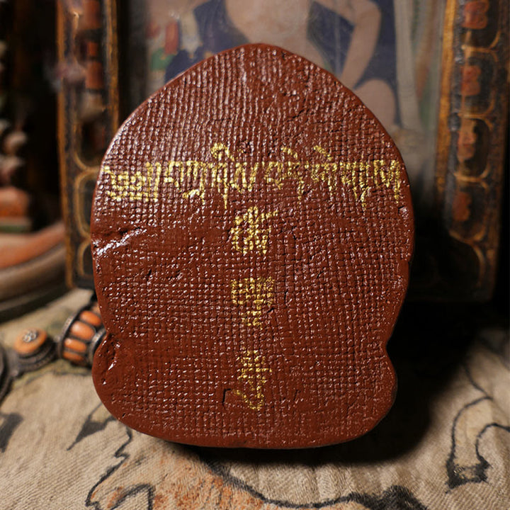 Buddha Stones ​​Mini Daikokuten Gott des Reichtums Buddha Tibet Ton Gelassenheit Heimdekoration - image 2