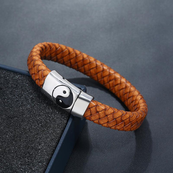 Buddha Stones FengShui Yin Yang Balance Armband - image 7