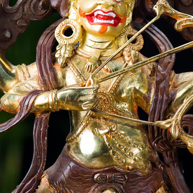 Kurukulla Buddha Figur Serenity Kupfer Statue Heimdekoration - image 6