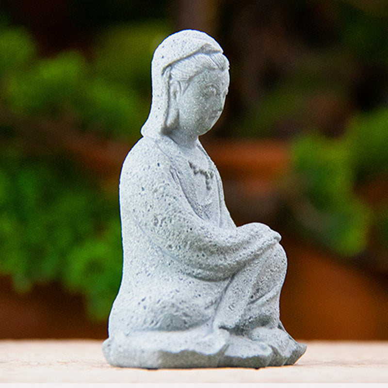 Buddha Stones Avalokitesvara Statue Segen Heimdekoration - image 14