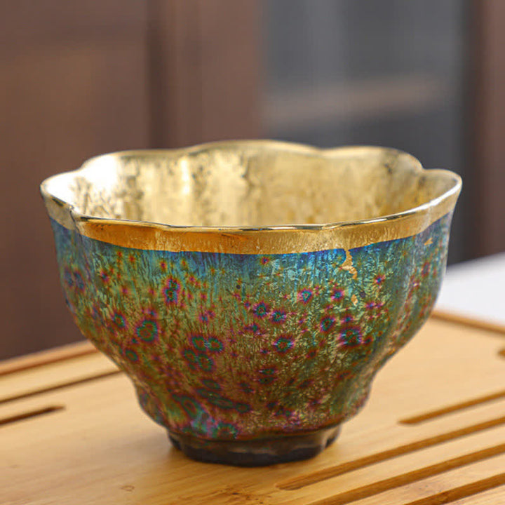 Bunte Teetasse aus Keramik mit Buddha Stonesn - image 7
