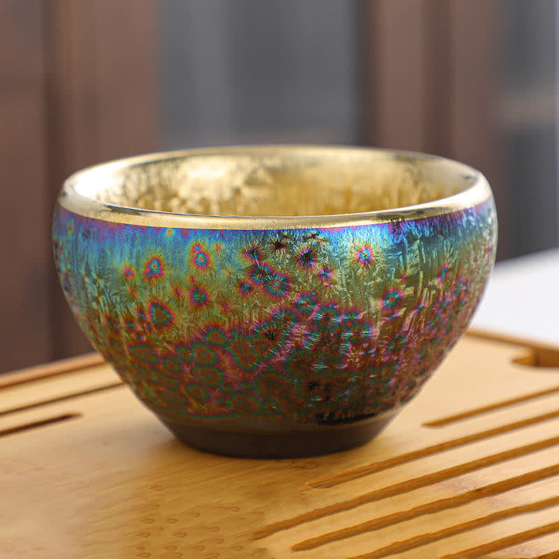 Bunte Teetasse aus Keramik mit Buddha Stonesn - image 27