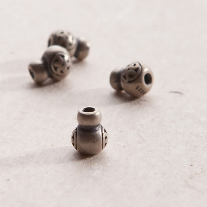 108 Mala Perlen 925 Sterling Silber Citrin Sandelholz Türkis Schutz Wohlstandsarmband - image 18