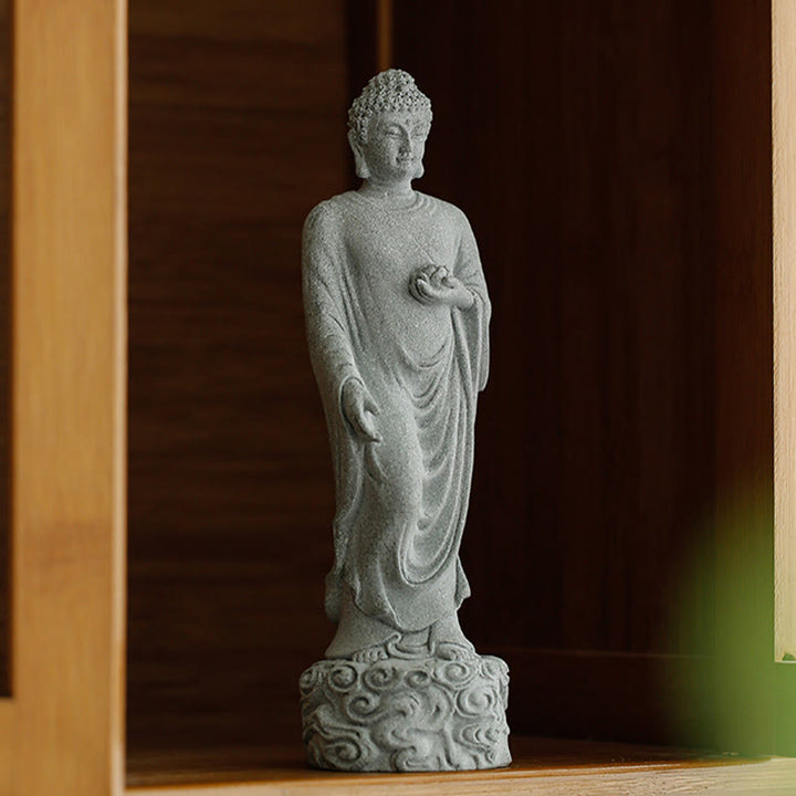 Buddha Stones, Meditation, Buddha, verheißungsvolle Wolken, Design, Gelassenheit, Heimdekoration - image 5
