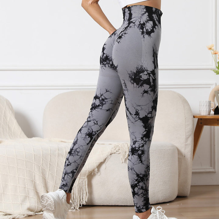 Buddha Stones Leggings für Sport, Fitness, Gymnastik, nahtlose Leggings mit hoher Taille, für Damen, Yogahose