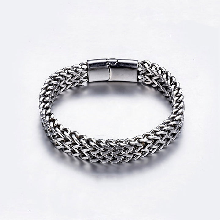 Buddha Stones, Fischschuppen-Magnetschnalle, Balance-Armband aus Titanstahl - image 6