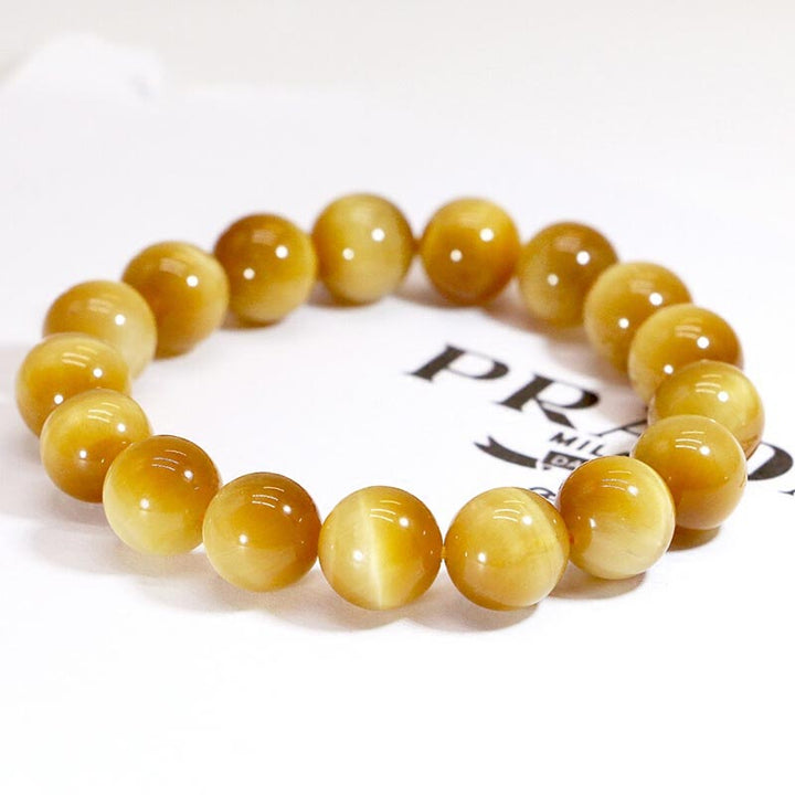 Buddha Stones Angst Stress Heilung Kristall Tigerauge Perlenarmband - image 2