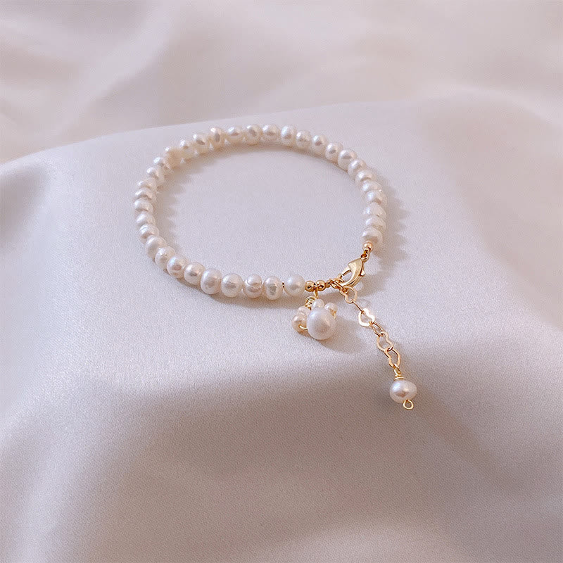 Buddha Stones Perlen-Katzenpfoten-Heilungskettenarmband - image 9