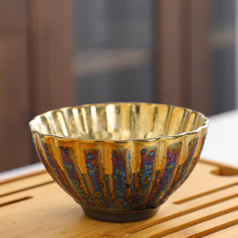 Bunte Teetasse aus Keramik mit Buddha Stonesn - image 22