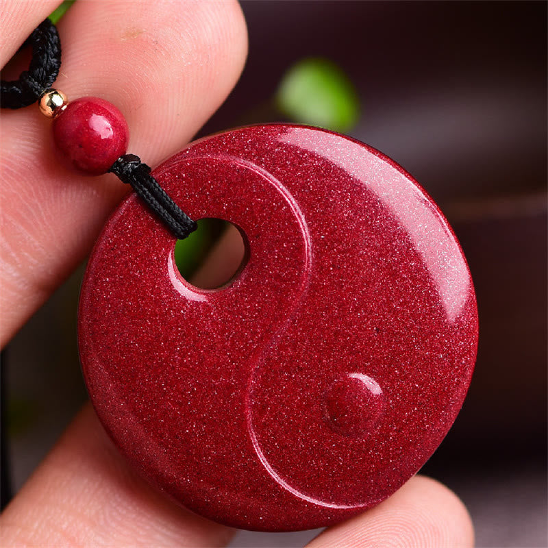 Buddha Stones, lachender Buddha, Yin-Yang, chinesischer Sternzeichen-Kürbis, natürlicher Zinnober-Segen-Halsketten-Anhänger - image 9