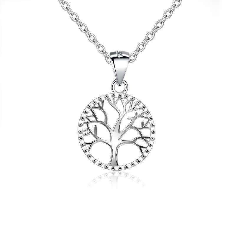 Buddha Stones Der Baum des Lebens 925 Sterling Silber Creation Halskette Anhänger - image 1