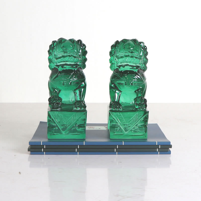 2 Stück Löwen-Statue, Mut, Stärke, Kunstharz, Heim- und Bürodekoration - image 13
