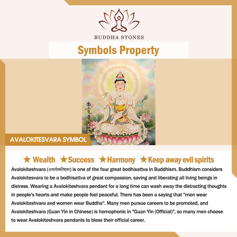 Buddha Stones Avalokitesvara Statue Segen Heimdekoration - image 18