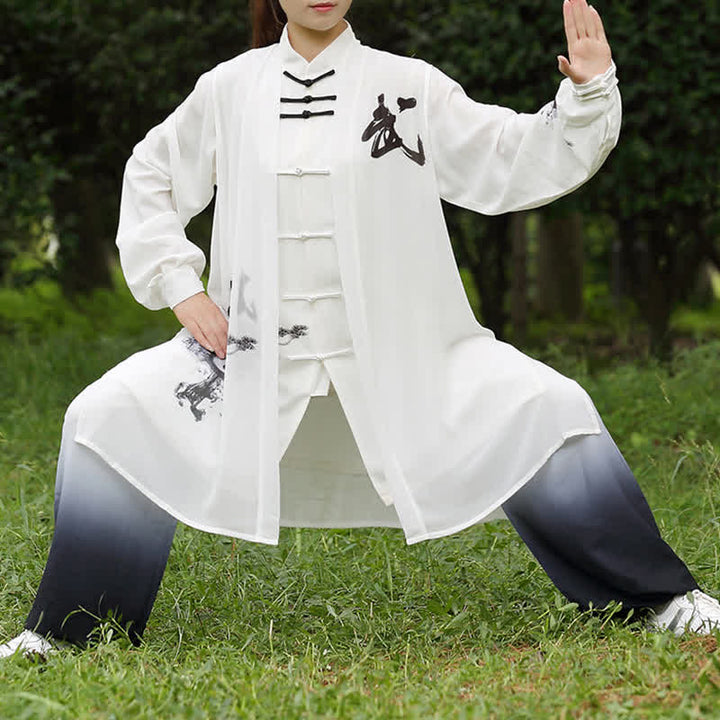 3-teiliges Unisex-Kleidungsset für Yin-Yang-Baum, Tai Chi, spirituelle Zen-Praxis, Meditation, Gebet - image 2
