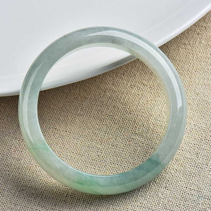 Armreif aus natürlichem Jade, Glück, Heilung, Wohlstand - image 1