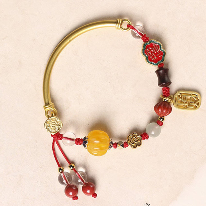 Buddha Stones Tibetisches Glückswolken-Armband für Wohlstand, Glück und Reichtum - image 6