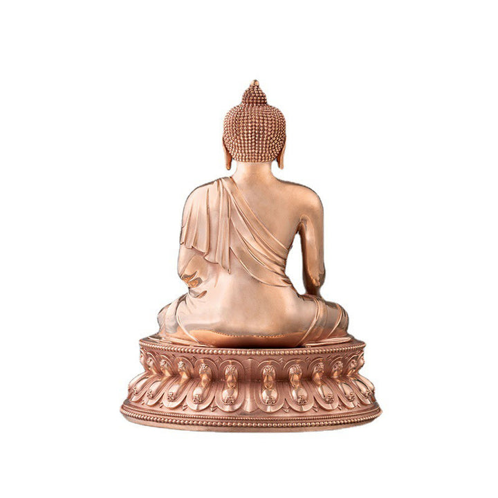 Gautama Shakyamuni Buddha Figur Serenity Kupfer Statue Home Dekoration - image 8