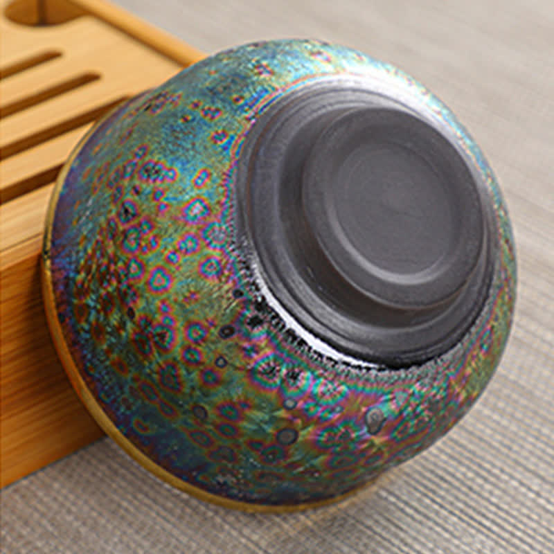 Bunte Teetasse aus Keramik mit Buddha Stonesn - image 14