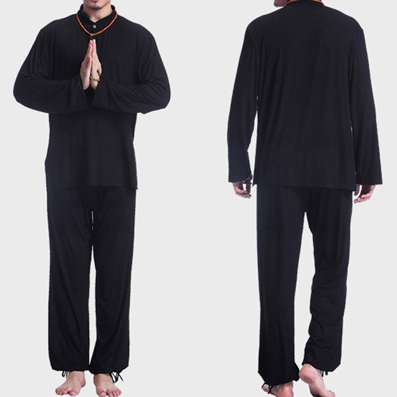 Buddha Stones, Meditation, Gebet, spirituell, Zen, Tai Chi, Praxis, Yoga, Kleidung, Herren-Set - image 19