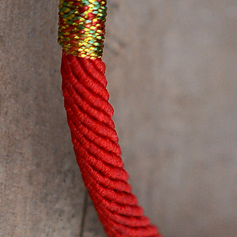Buddha Stones 24K vergoldetes PiXiu Luck Red String Armband