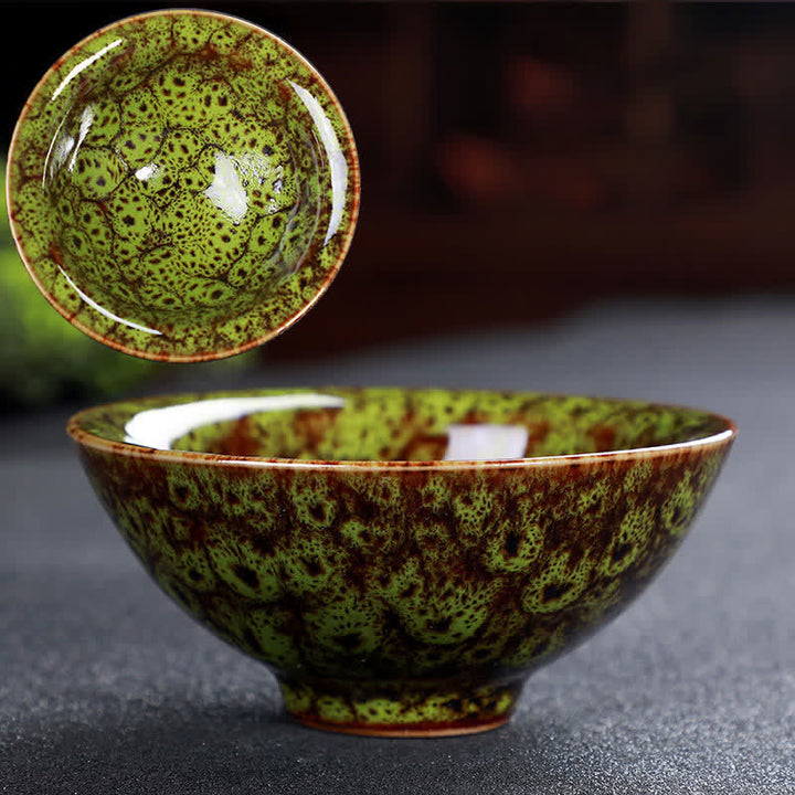 Buddha Stones Bunte Keramik-Teetasse Home Office Teetassen
