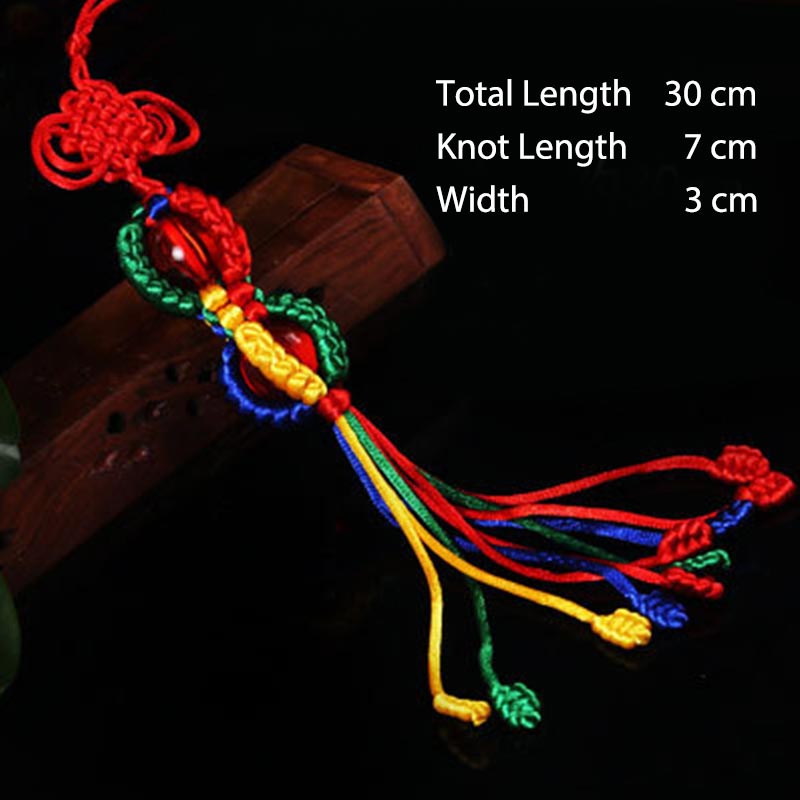 Buddha Stones, tibetischer Segen, glücklicher Vajra-Knoten, Dekoration