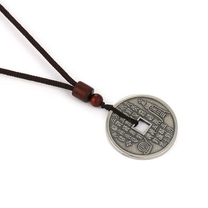 Buddha Stones, Bagua-Yin-Yang-Kupfermünze, Stern-Balance-Energie-Halskettenanhänger - image 10
