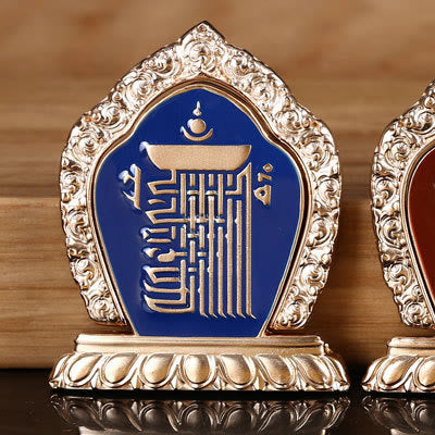 Tibetische Om Mani Padme Hum Peace Handy-Ring-Halterung, universelle Handy-Halterung, Dekorationen - Blue Gathering – Zehn kraftvolle Elemente - image 25