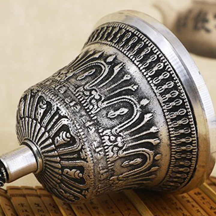 Buddha Stones Tibetische Meditationsglocke und Vajra Dorje Kupfer-Dekorationsset - image 8