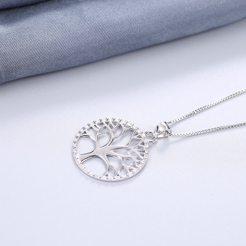 Buddha Stones Der Baum des Lebens 925 Sterling Silber Creation Halskette Anhänger - image 3