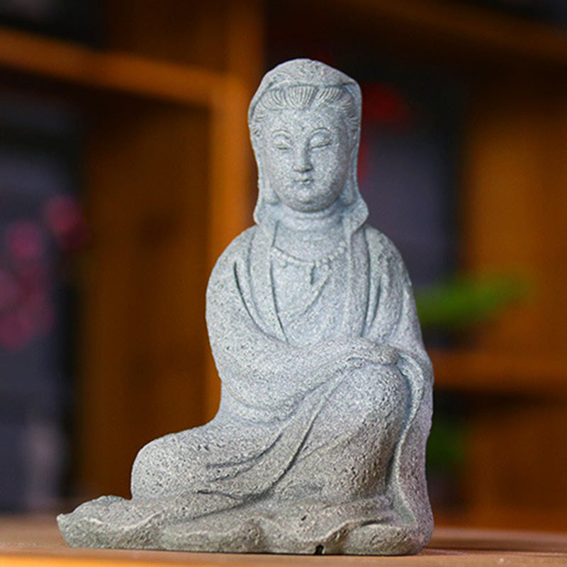 Buddha Stones Avalokitesvara Statue Segen Heimdekoration - image 1