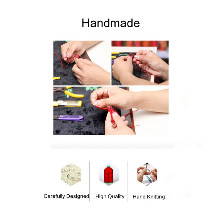 Buddha Stones, tibetisches handgefertigtes mehrfarbiges Faden-King-Kong-Knoten-Stärke-Geflecht-Schnur-Armband - image 8