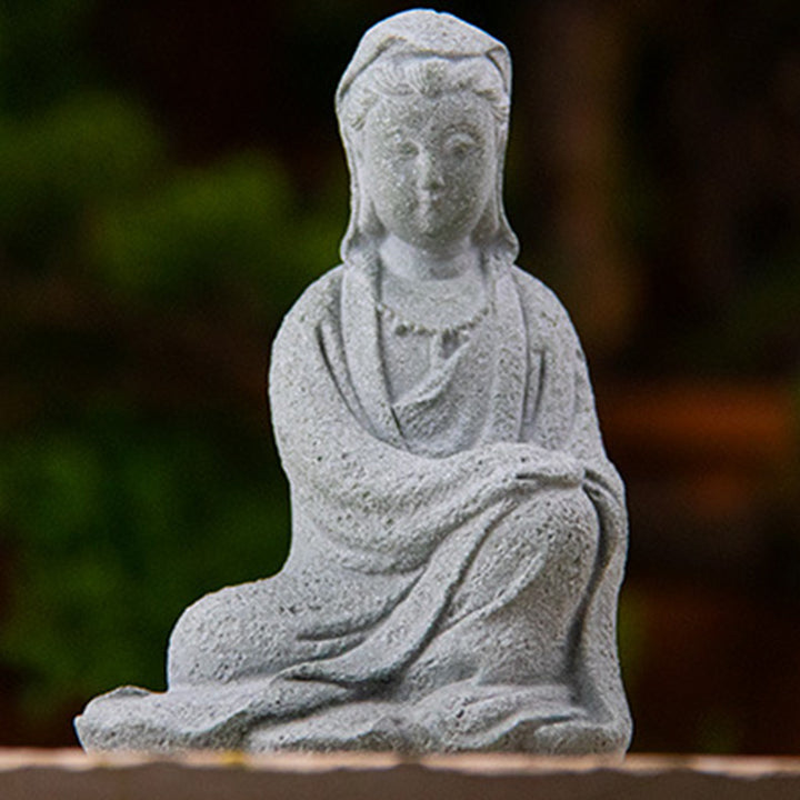 Buddha Stones Avalokitesvara Statue Segen Heimdekoration - image 16