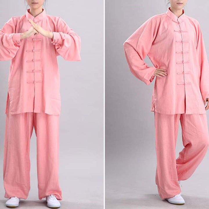 Buddha Stones, Meditation, Zen-Gebet, spirituelle Tai-Chi-Qigong-Praxis, Unisex-Stickerei-Kleidungsset - image 9
