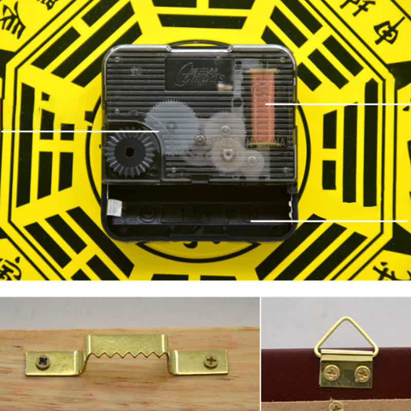 Feng Shui Bagua Karte Balance Energiekarte Wanduhr - image 24