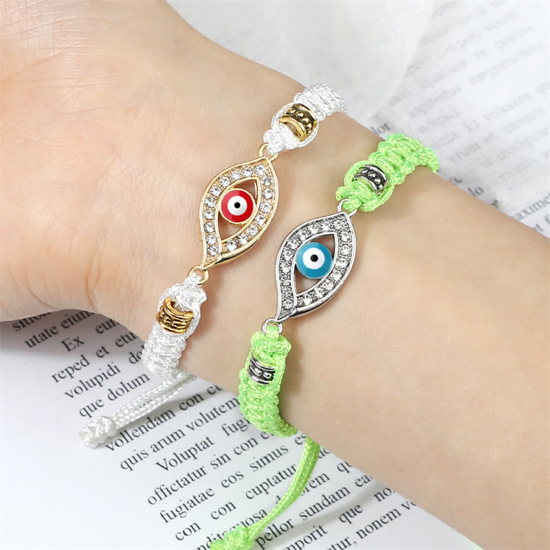 Buddha Stones Evil Eye Keep Away Evil Spirits Schnurarmband