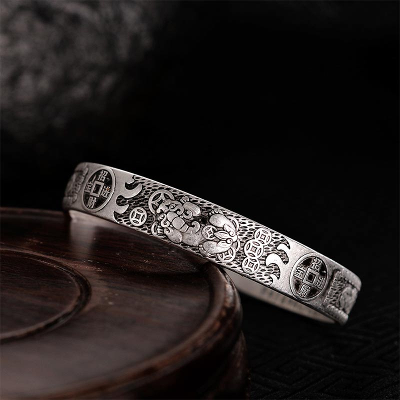 Buddha Stones FengShui Lucky PiXiu Schutz verstellbares Armband - image 3