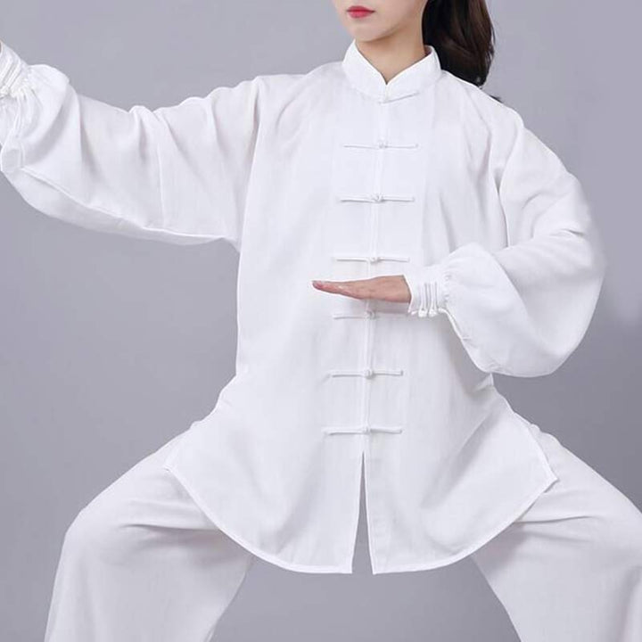 Buddha Stones, Meditation, Zen-Gebet, spirituelle Tai-Chi-Qigong-Praxis, Unisex-Stickerei-Kleidungsset - image 0