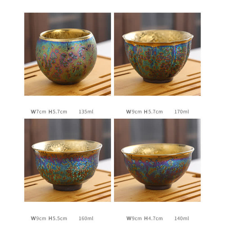 Bunte Teetasse aus Keramik mit Buddha Stonesn - image 30