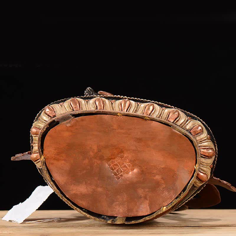 Bodhisattva Chenrezig Vierarmige Avalokitesvara-Schutz-Kupferstatue-Dekoration - image 13