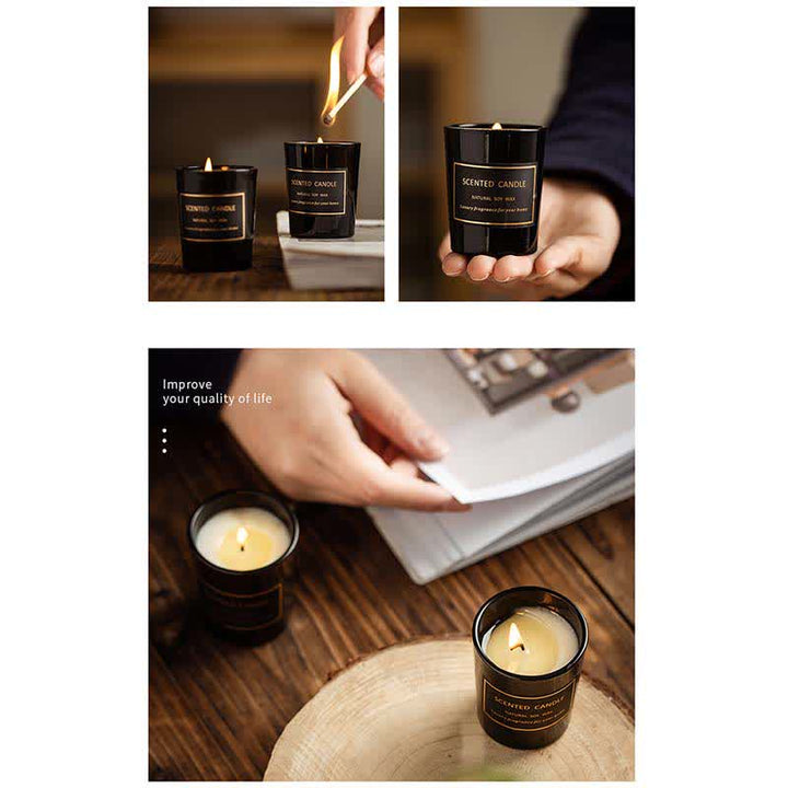 Blue Bell Pear Freesia Duft Meditation Gebet Duftende Aromatherapie Sojawachskerze - image 15