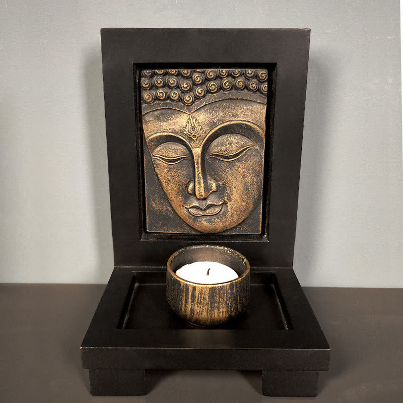 Buddha Stones, Buddha, Mitgefühl, Gelassenheit, Heimgebet, Altar, Zen-Dekoration - Bronzener Buddha - image 3